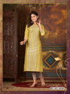Glitter Vol 87 By Hru Straight Cut Designer Kurti Wholesale Shop In Surat